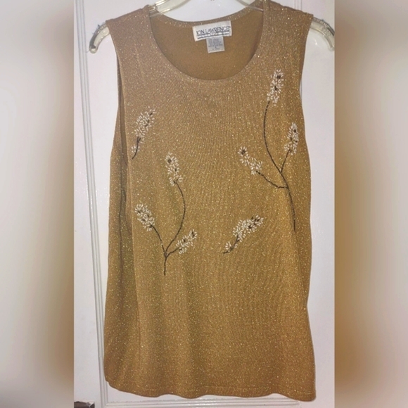 Set of 2 Vintage Embellished Sparkling Cardigan Sweater - Picture 8 of 14